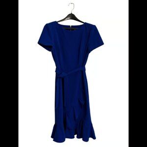 Women's Calvin Klein ruffle-hem sheath dress